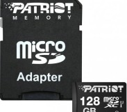 microSDXC 128GB Patriot Class 10 UHS-I + SD-adapter (PSF128GMCSDXC10)