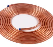 Труба мідна для кондиціонування Halcor Greece 1/4" (6,35*0,76)  бухта 50 м