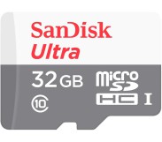 microSDHC 32GB SanDisk Class 10 Ultra Light (SDSQUNR-032G-GN3MA)