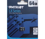 microSDXC 64GB Patriot LX Series Class 10 UHS-I (PSF64GMDC10)